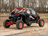 SuperATV Polaris RZR PRO R 4 Primal Soft Cab Enclosure Upper Doors - Yes: Standard Polycarbonate - Light Tint
