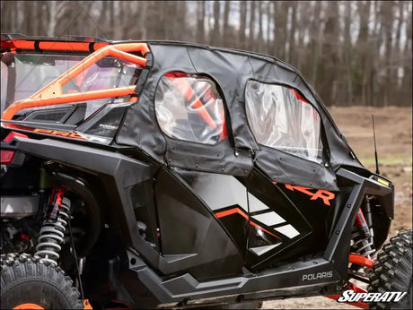 SuperATV Polaris RZR Pro R 4 Primal Soft Cab Enclosure Upper Doors - Enclosures