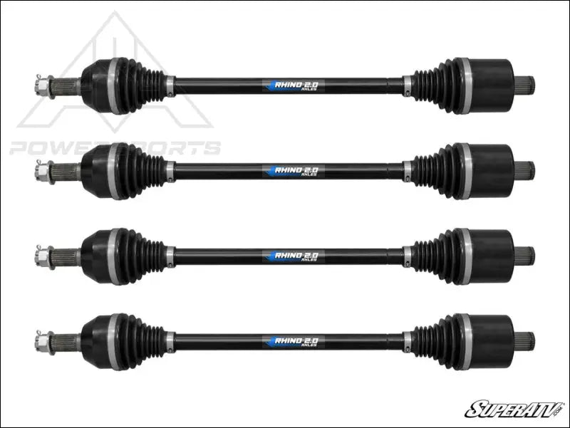 SuperATV Polaris RZR Pro R Heavy Duty Axles - Rhino 2.0