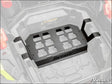 SuperATV Polaris RZR Pro R Milwaukee Compatible Bed Mount - Cargo