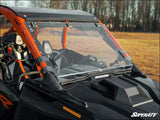 SuperATV Polaris RZR PRO R Scratch-Resistant Flip Windshield - 2 Seat