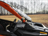 SuperATV Polaris RZR Pro R Scratch-Resistant Flip Windshield