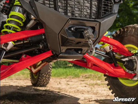 SuperATV Polaris RZR Pro R Winch Mounting Plate