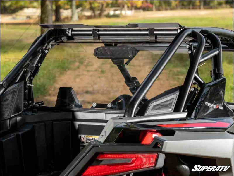 SuperATV Polaris RZR Pro XP Rear Vented Windshield - 2 Seat