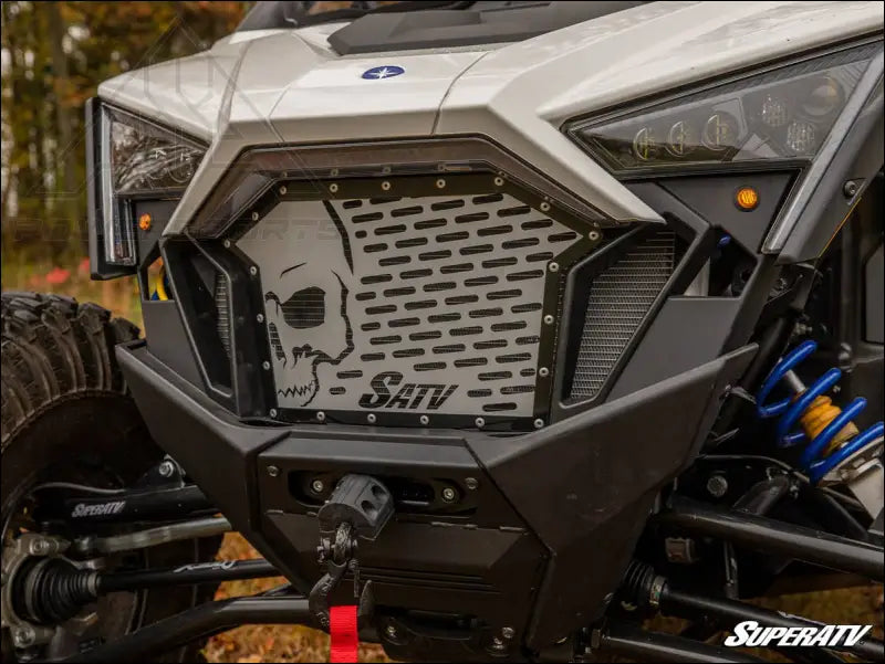 SuperATV Polaris RZR Pro XP Skull Style Grille Insert - Grill
