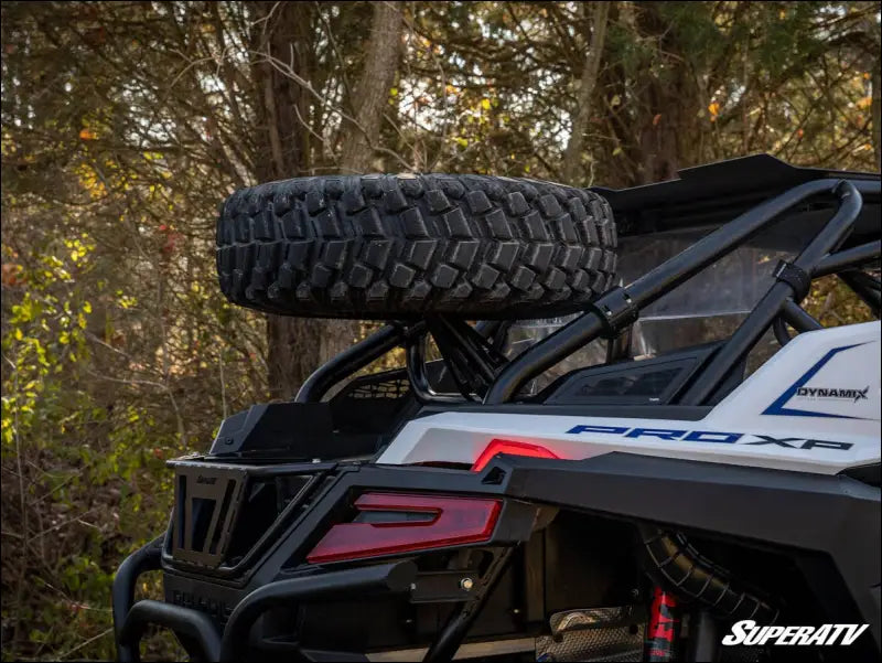 SuperATV Polaris RZR Pro XP Spare Tire Carrier - Bumpers