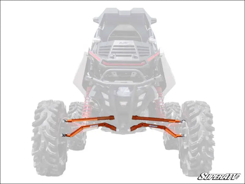 SuperATV Polaris RZR RS1 High Clearance Boxed Radius Arms