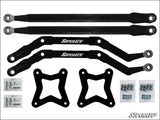 SuperATV Polaris RZR RS1 High Clearance Boxed Radius Arms - Rods