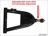 SuperATV Polaris RZR S 800 High Clearance 1.5’’ Forward Offset Front A-Arms