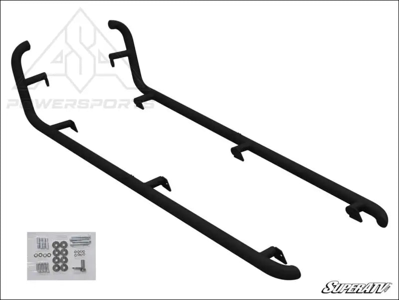 SuperATV Polaris RZR S4 1000 Rock Sliding Nerf Bars