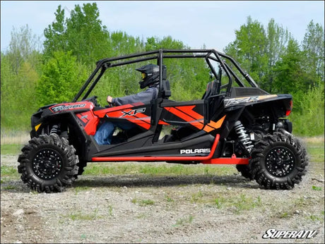 SuperATV Polaris RZR S4 1000 Rock Sliding Nerf Bars