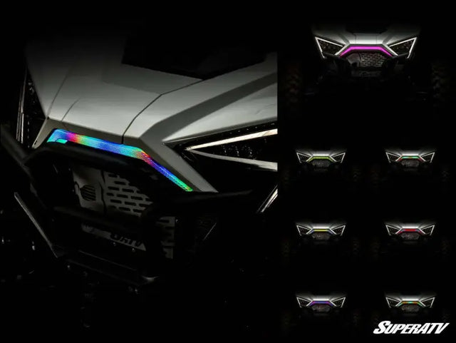 SuperATV Polaris RZR Turbo R Front Accent Light - Lighting