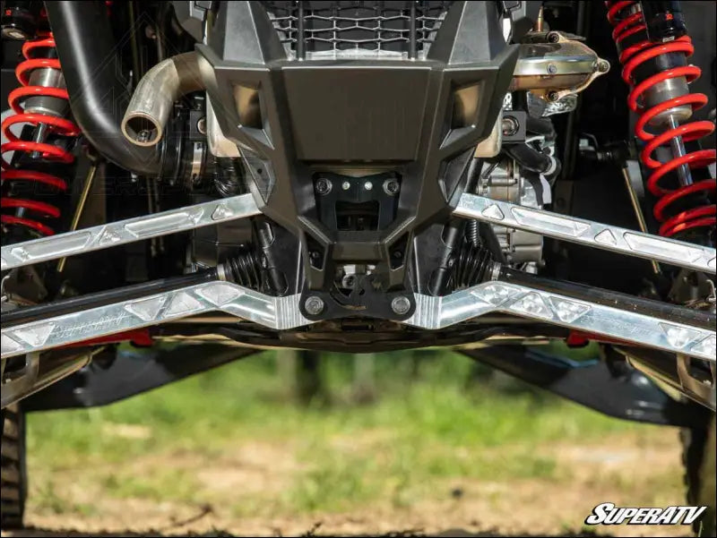 SuperATV Polaris RZR Turbo R High-Clearance Billet Radius Arms - Rods