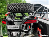 SuperATV Polaris RZR Turbo R Spare Tire Carrier - Bumpers