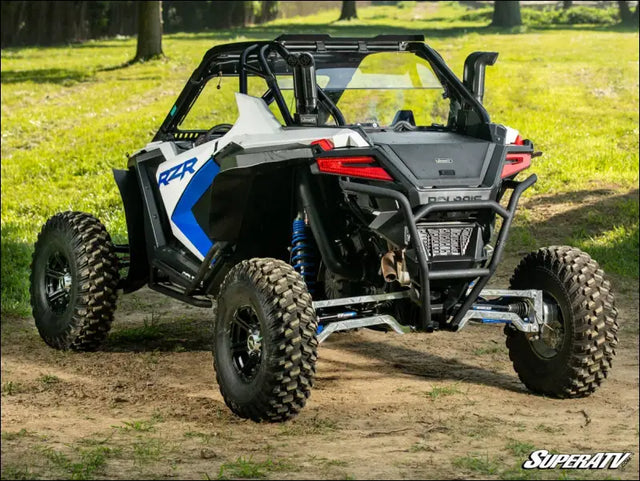 SuperATV Polaris RZR Turbo R Trunk Bed Enclosure - Cargo Management