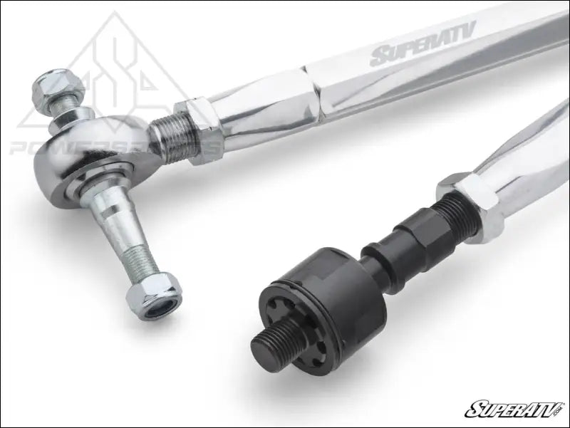 SuperATV Polaris RZR Turbo S RackBoss 2.0 Billet Aluminum Hex Tie Rod Kit - Rods