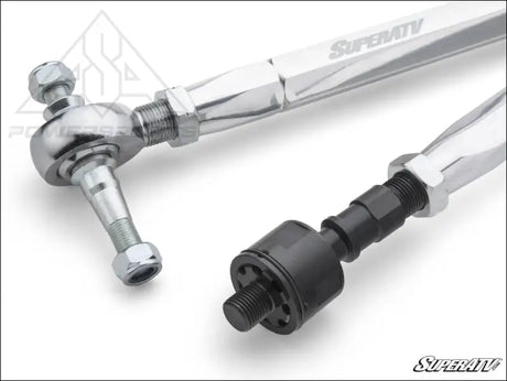 SuperATV Polaris RZR Turbo S RackBoss 2.0 Billet Aluminum Hex Tie Rod Kit - Rods