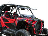 SuperATV Polaris RZR Turbo S Scratch Resistant Flip Windshield