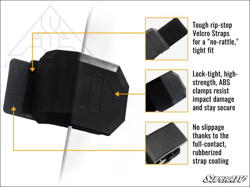 SuperATV Polaris RZR XP 1000 Half Windshield