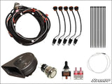 SuperATV Polaris RZR XP 1000 Plug and Play Turn Signal Kit - Toggle Switch Dash Horn / 4 Seat with Ride Command / 2018