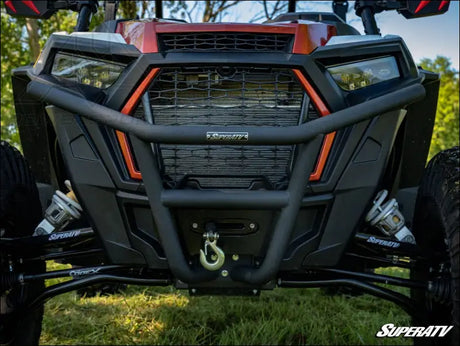 SuperATV Polaris RZR XP Turbo Low Profile Front Bumper - Bumpers