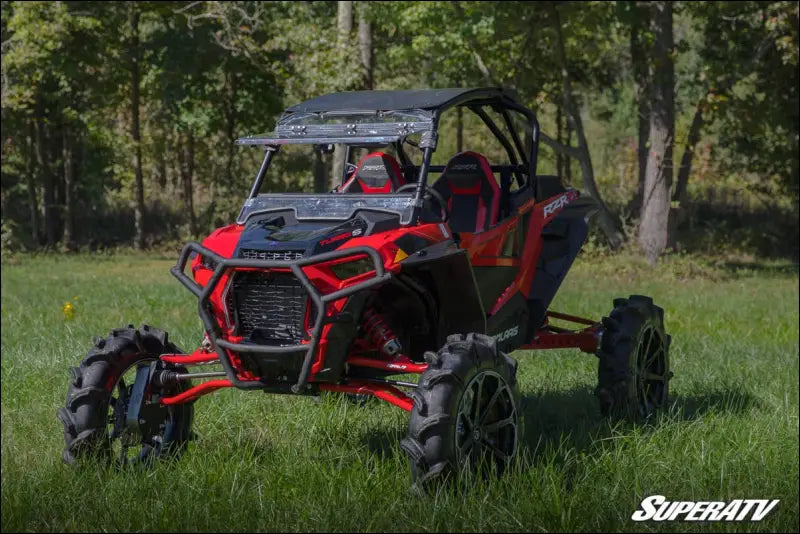 SuperATV Polaris RZR XP Turbo S 8’’ Portal Gear Lift - Billet / 0.45 / Yes - Portals