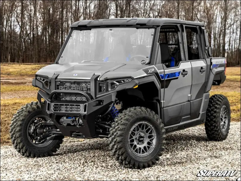 SuperATV Polaris Xpedition Full Windshield - Standard Polycarbonate - Clear