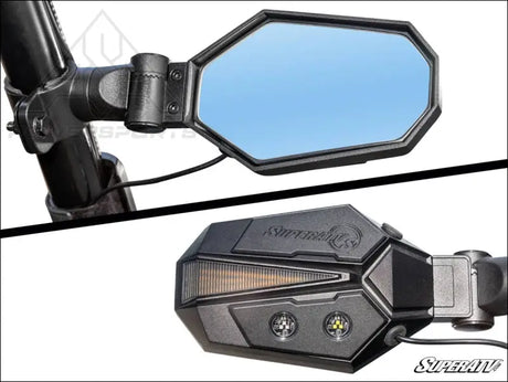 SuperATV Yamaha Lighted Side-View Mirrors