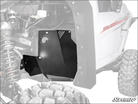 SuperATV Yamaha Wolverine RMAX Inner Fender Guards - Flares