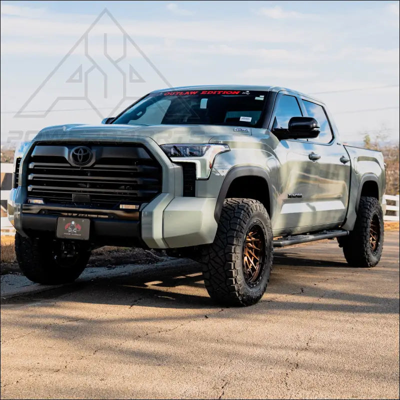 Typhoon Truck | Smoked Bronze Center Gloss Black Lip - Wheels