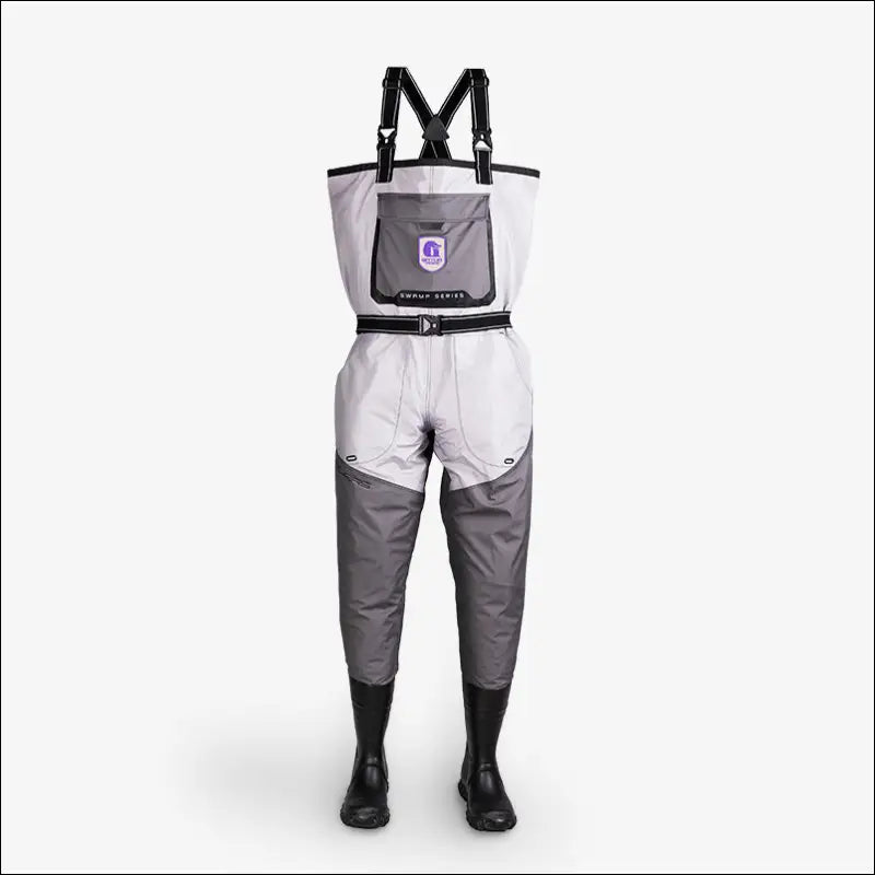 Uninsulated Swamp Waders | Youth - Grey - 10/11 - Womens Small 6