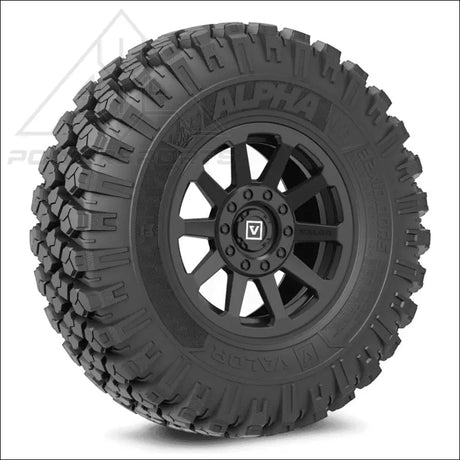 Valor Off-Road Alpha on V02 Wheel and Tire Kits - Wheels