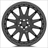 Valor Off-Road V09 Beadlock - Brushed Charcoal - Wheels