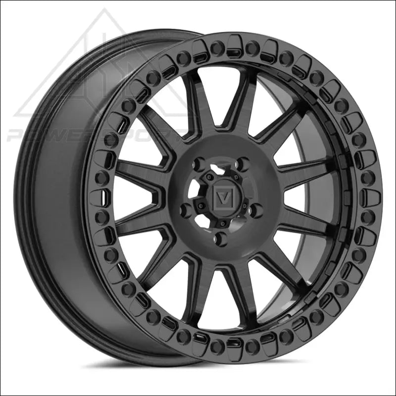 Valor Off-Road V09 Beadlock - Brushed Charcoal - Wheels