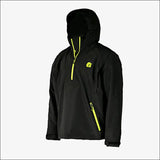 Waterproof 1/2 Zip Bog Hoodie | Mens - Black/Lime - Medium - Outerwear