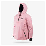 Waterproof 1/2 Zip Bog Hoodie | Womens - Light Pink - Medium - Outerwear