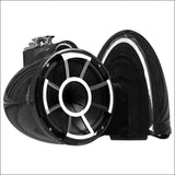 Wet Sounds Revolution Series 10’’ Black Tower Speakers - Swivel Clamp Base Mount - Audio