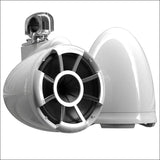 Wet Sounds Revolution Series 10’’ White Tower Speakers - Swivel Clamp (1 7/8’’ - 3’’) - Audio