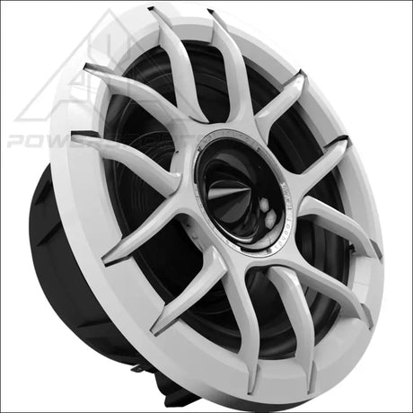 Wet Sounds Zero Series 6.5-inch High-Output Component Style Coaxial Speakers - White - Audio