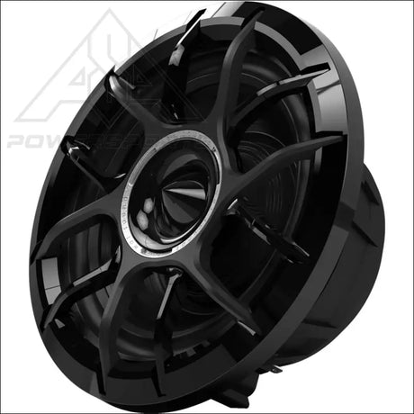 Wet Sounds Zero Series 6.5-inch High-Output Component Style Coaxial Speakers - Black - Audio