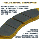 Kawasaki KRX/KRX4 1000 2020-2026 Ceramic Brake Pad Set
